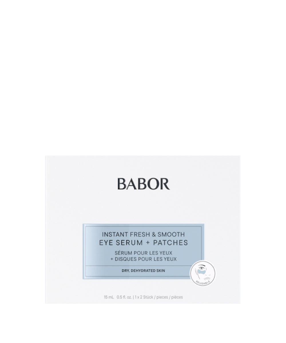 Instant Fresh & Smooth Eye Serum + Patches