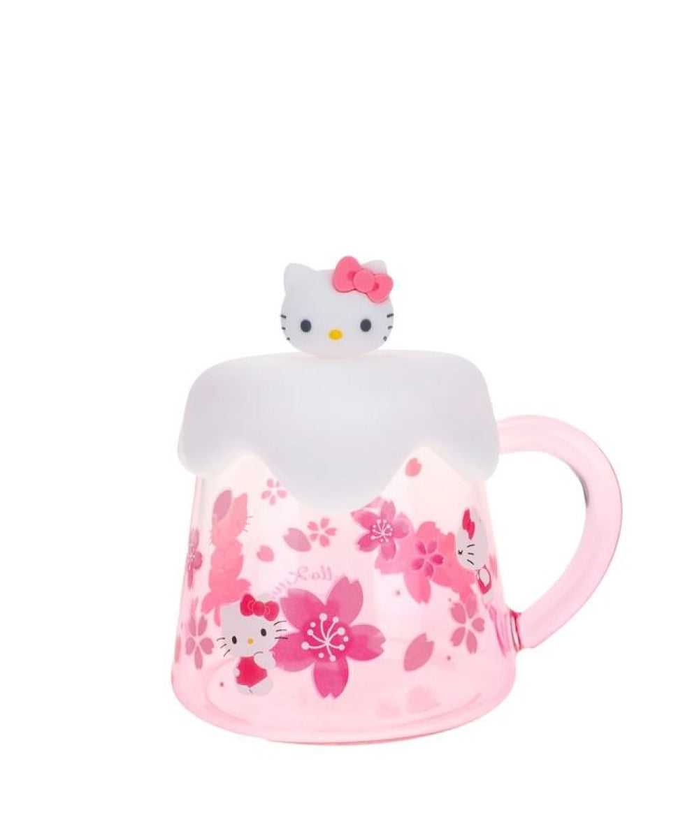 Hello Kitty Mt.Fuji Glass Mug