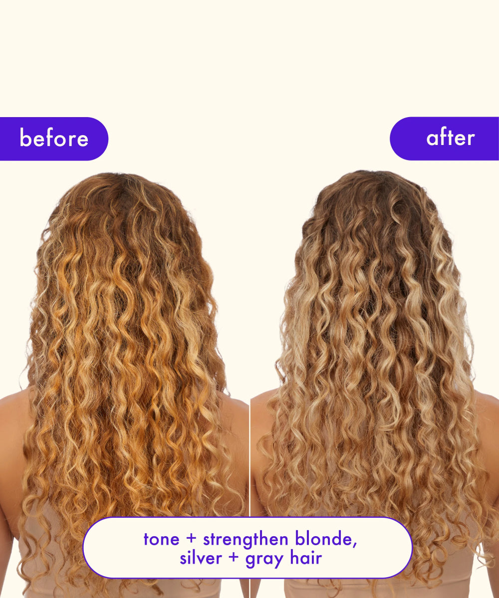 Bust Your Brass Cool Blonde Strength Repair Shampoo