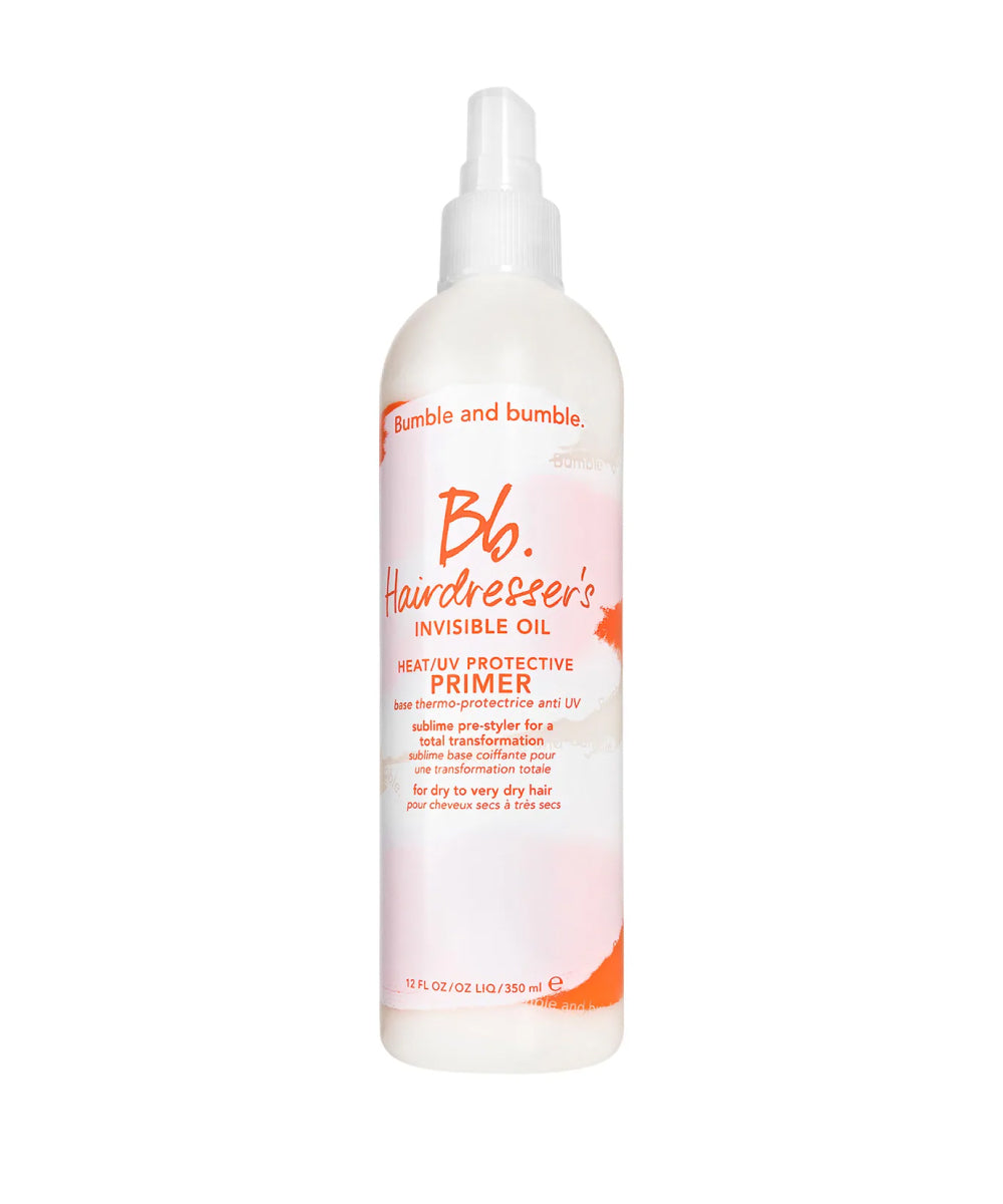 Hairdresser's Invisible Oil Heat/UV Protective Primer for Dry, Frizzy Hair