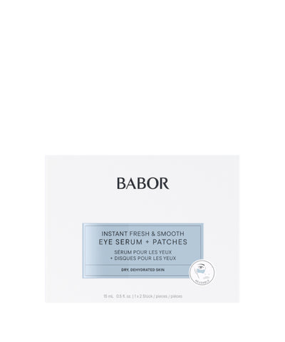 Instant Fresh & Smooth Eye Serum + Patches