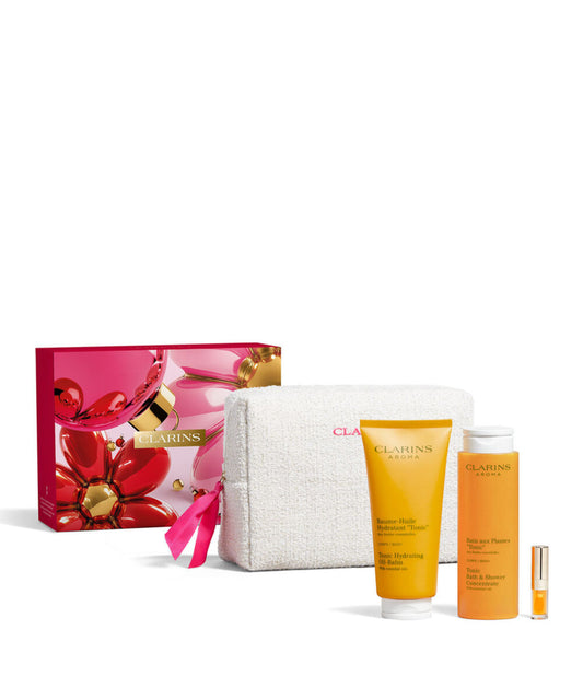Toning Body Care Set with Essential Oils