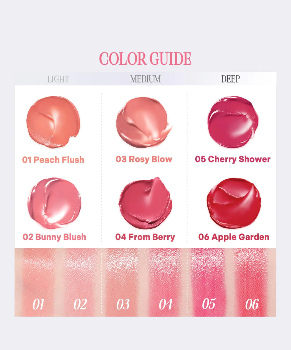 Essential Lip & Cheek Blush Tap
