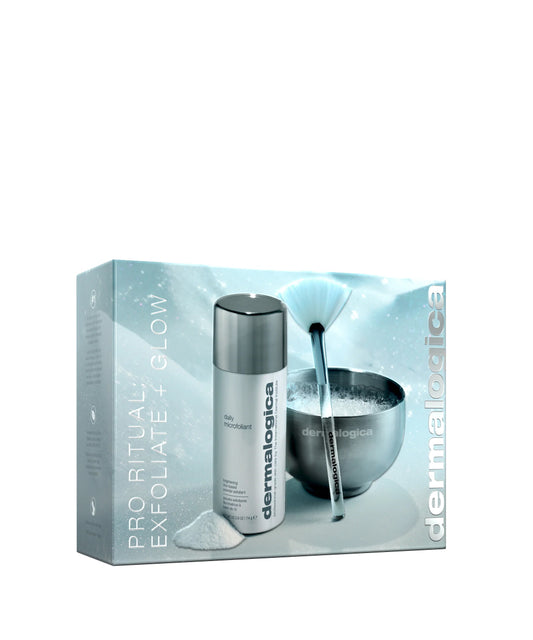 Pro Ritual: Exfoliate + Glow (1 Full-size + 2 Tools)