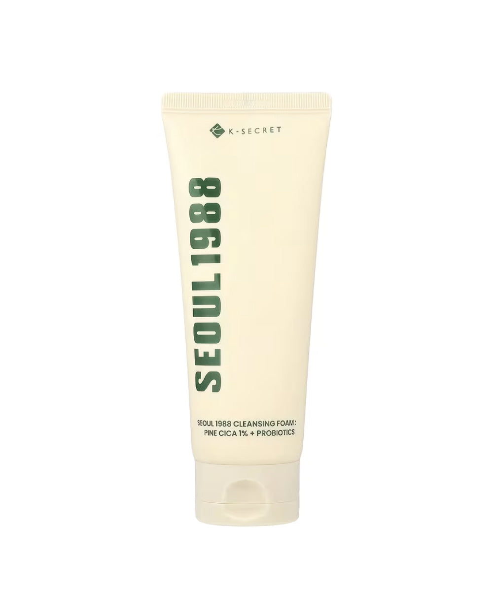 Seoul 1988 Cleansing Foam : Pine Cica 1% + Probiotics
