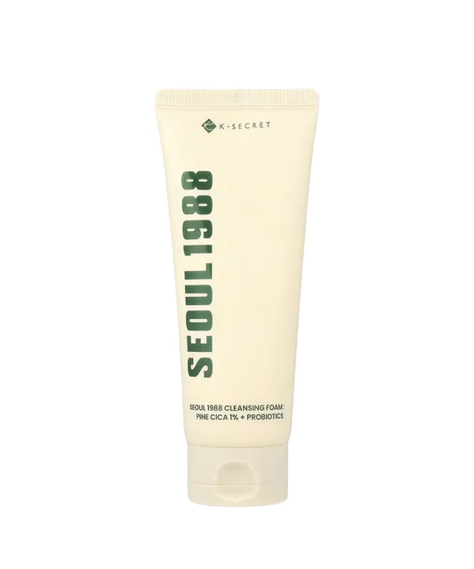 Seoul 1988 Cleansing Foam : Pine Cica 1% + Probiotics