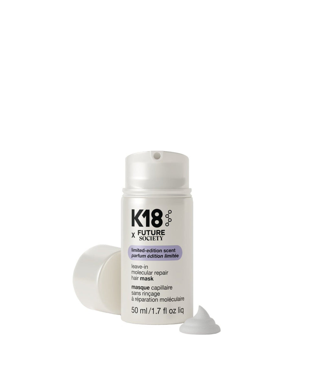 K18 x Future Society leave-in molecular hair mask