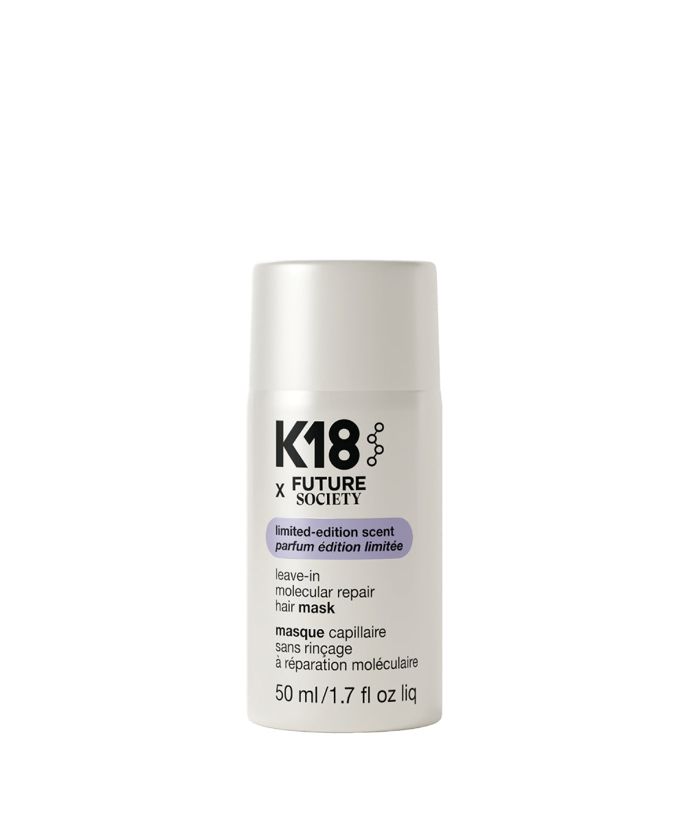 K18 x Future Society leave-in molecular hair mask
