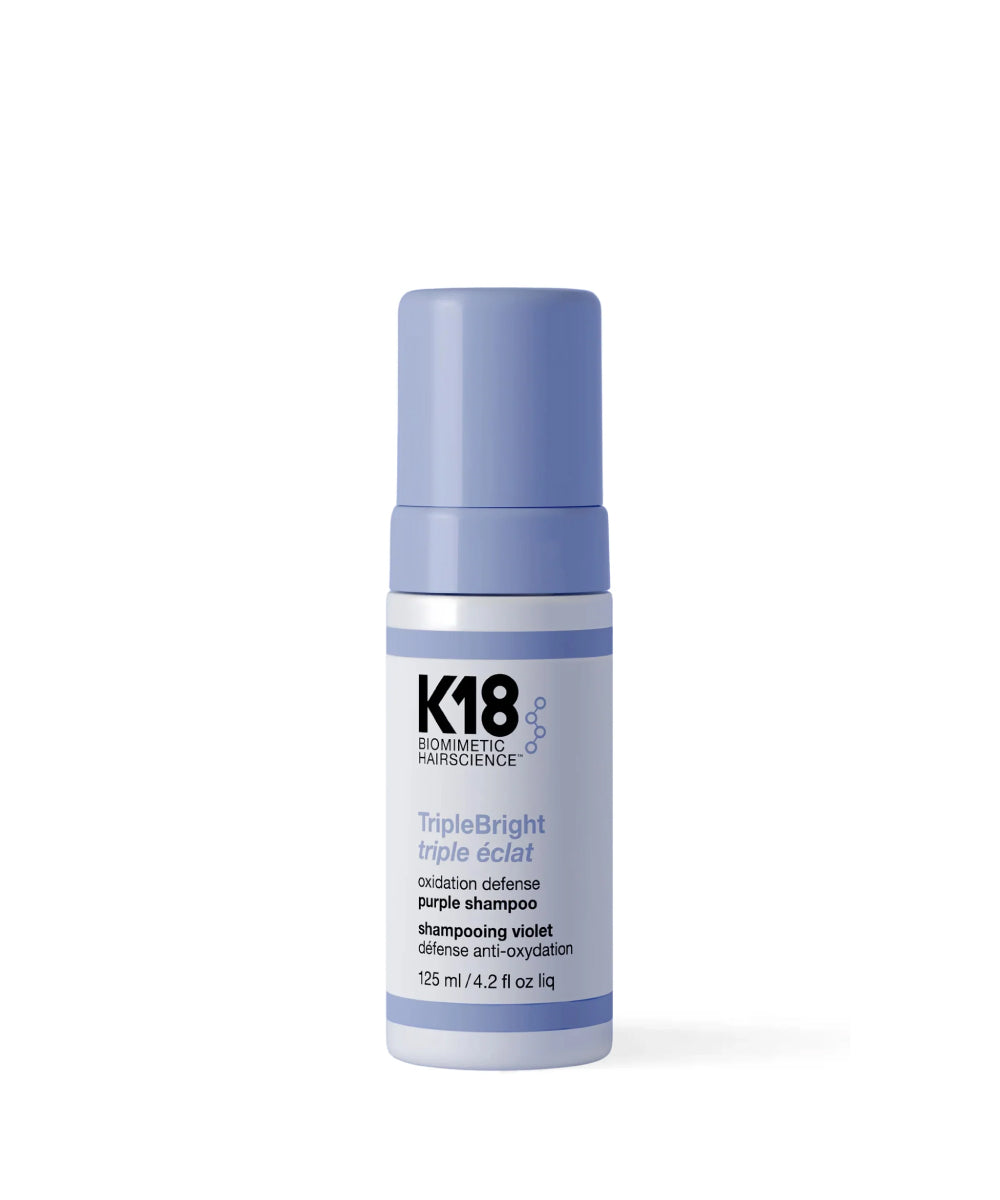 TripleBright oxidation defense purple shampoo