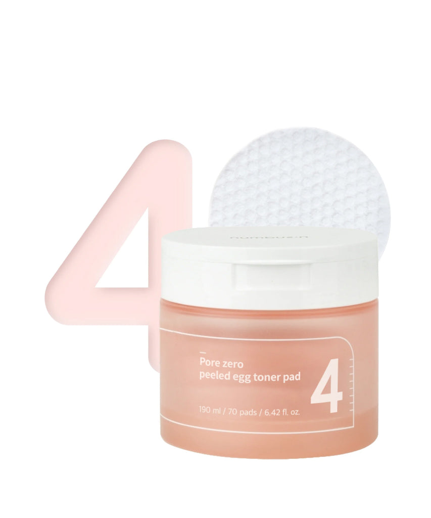 No.4 Pore Zero Peeled Egg Toner Pad