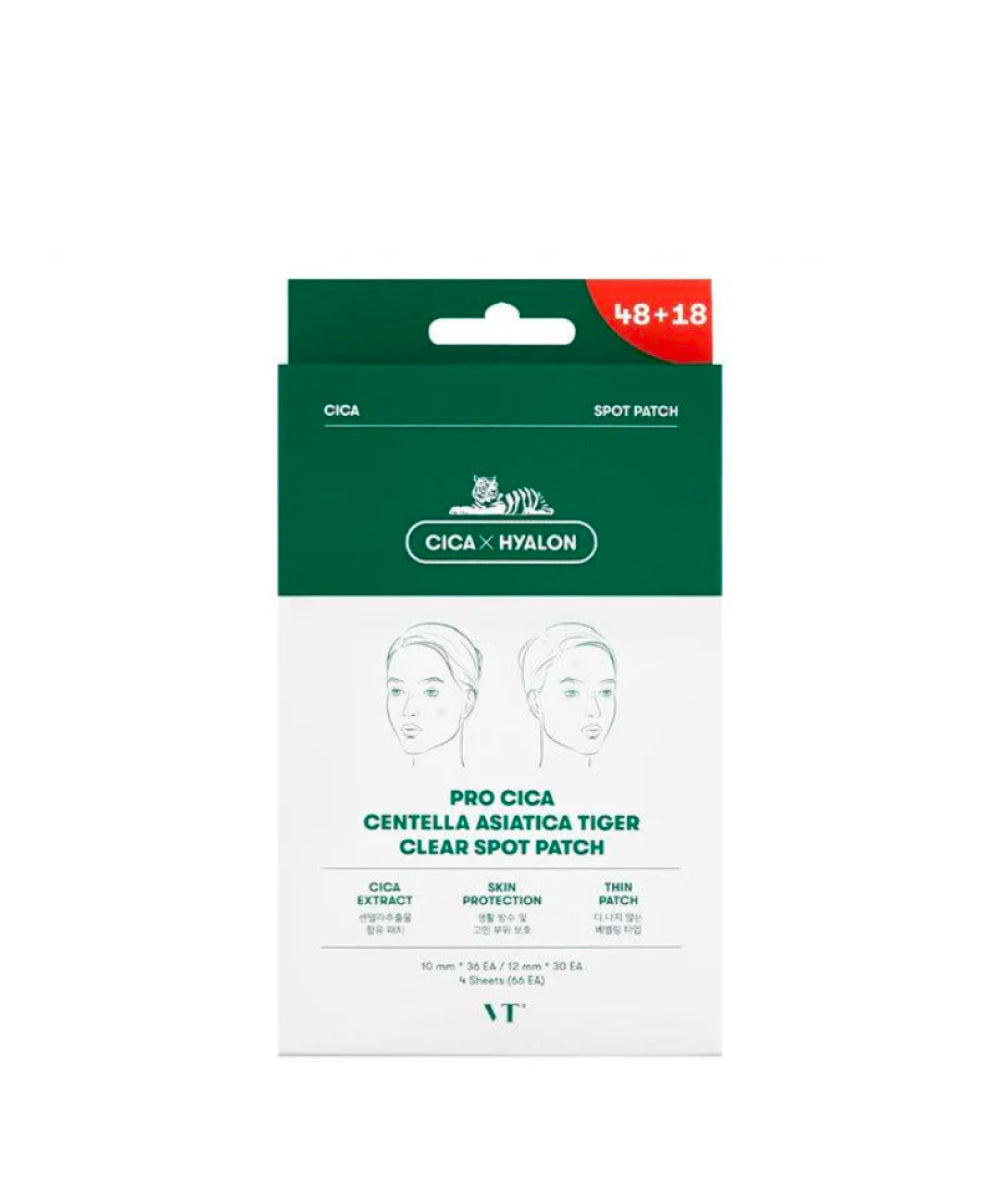 Pro Cica Centella Asiatica Tiger Clear Spot Patch Set