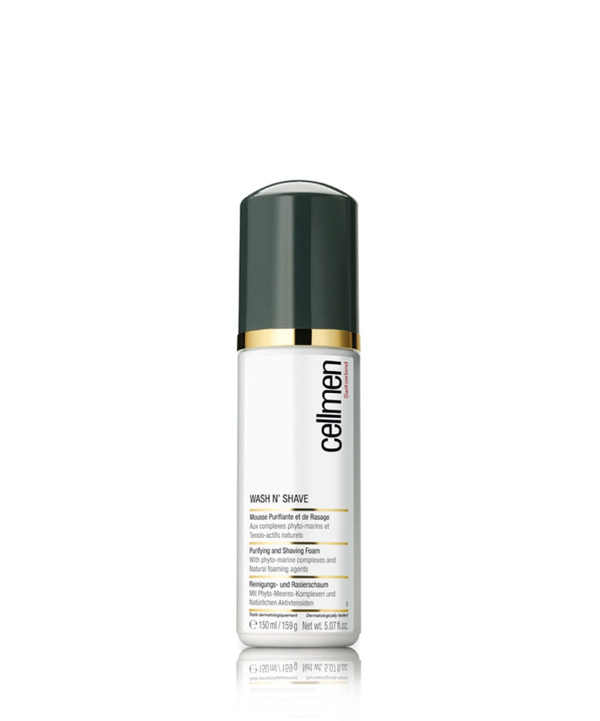 Cellmen Wash N' Shave Purifying and Shaving Foam
