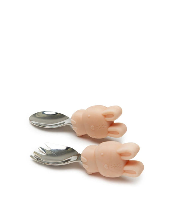 Learning Spoon And Fork Set - Bunny