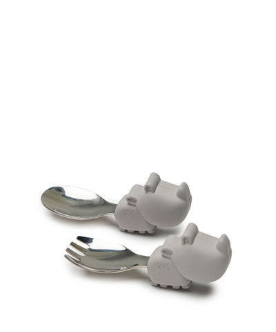 Learning Spoon And Fork Set - Rhino
