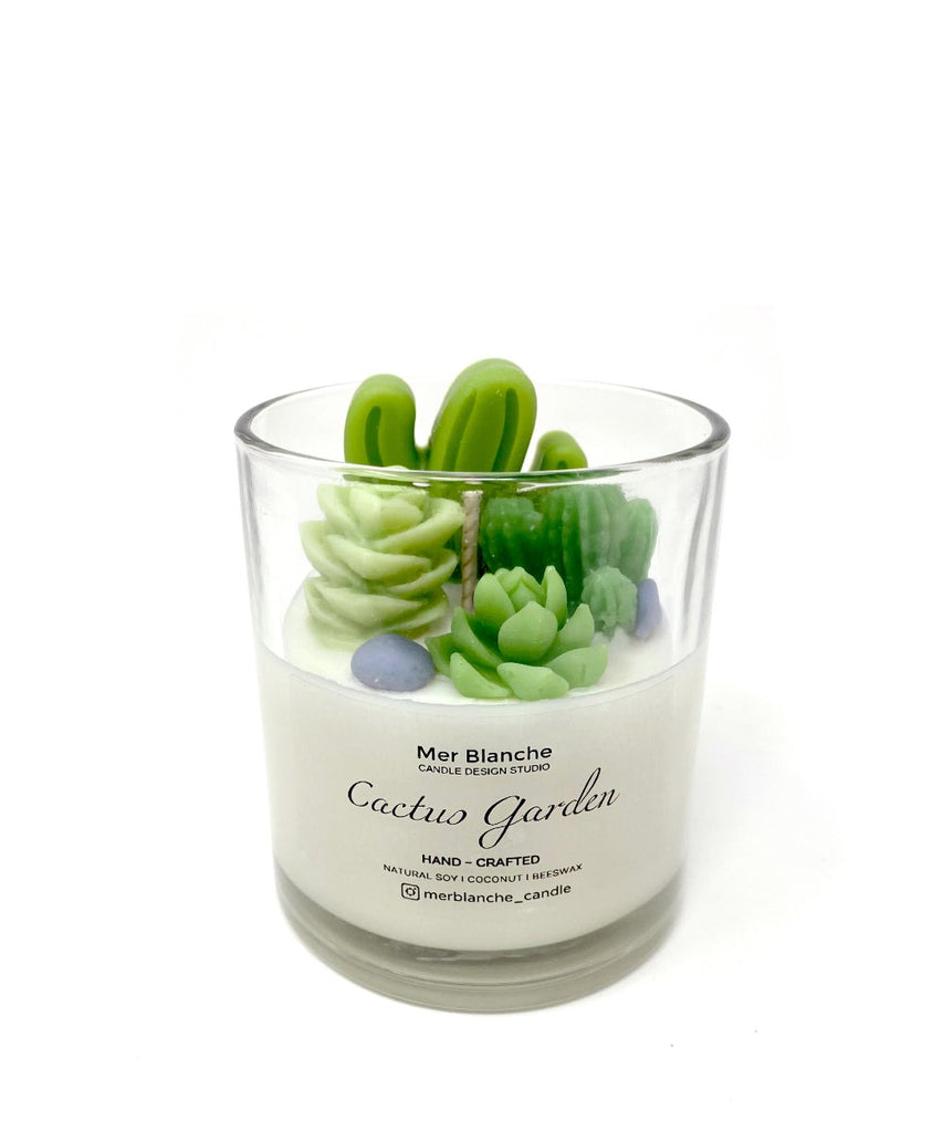 Hand Crafted Candle - Cactus Garden